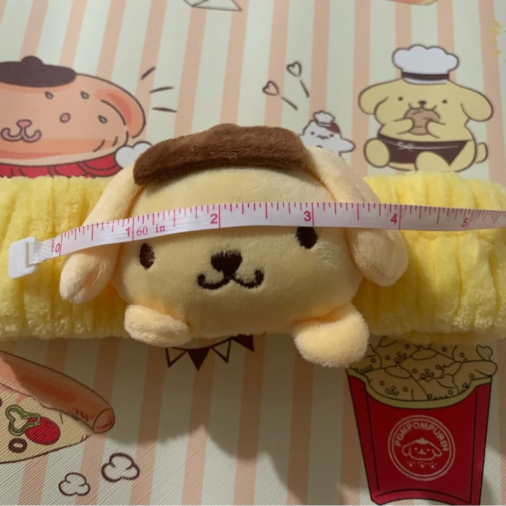 Yellow Pompompurin Soft Stretchy Spa Headband